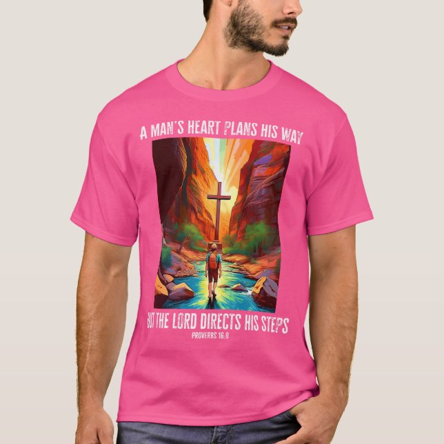 Camiseta Proverbios 169 Biblia Verse Senderismo El Cristo e (Anverso)