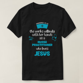 Camiseta PROverbios 31 PROFESIONISTA DE ENFERMERÍA CRISTIAN