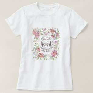 Camiseta Proverbios 4:23 - Protege tu corazón