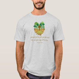 Camiseta Proverbios 4:26 Cuida el Camino