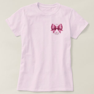 Camiseta Proverbios de camisas rosas blandas de color rosa