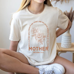 Camiseta Proverbios maternos 31 25