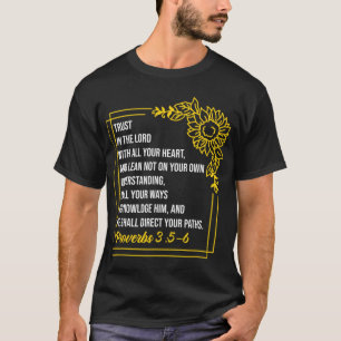 Camiseta Proverbs 35 6 Bible Verse Religious Christian Men 