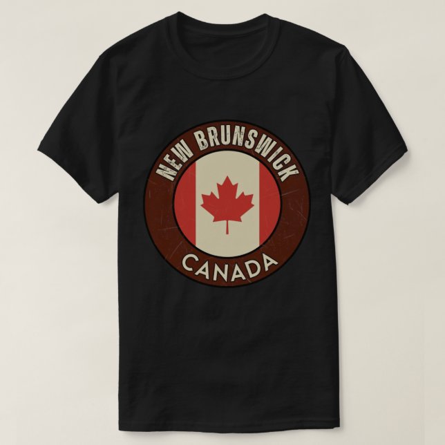 Camiseta Province of New Brunswick Canada (Diseño del anverso)