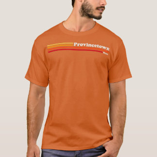 Camiseta Provincetown de Massachusetts, estilo de los años