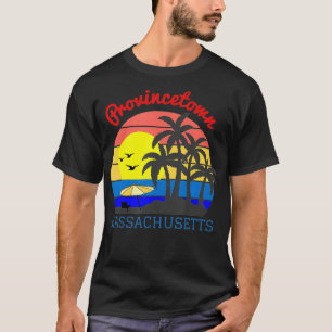 Camiseta Provincetown, Massachusetts Vintage Retro Beach S