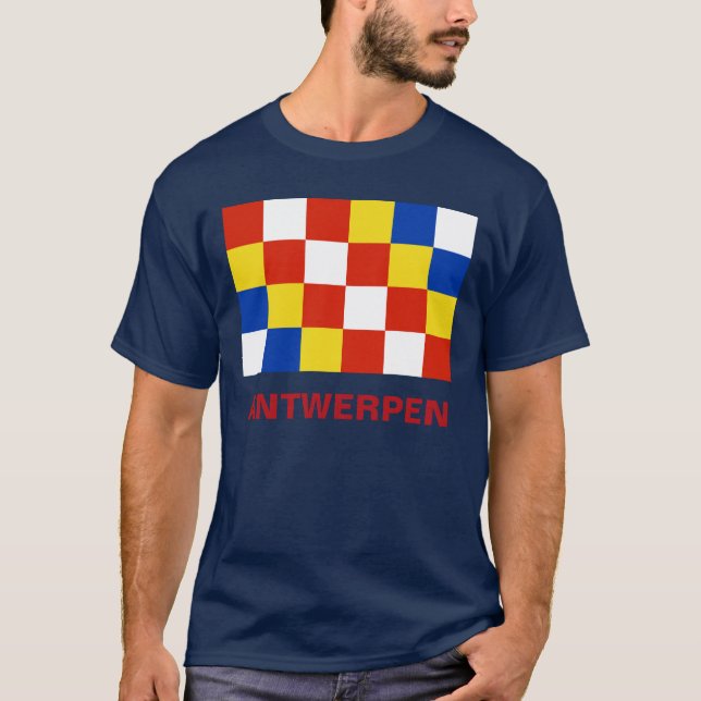 Camiseta Provincia Bélgica de Antwerpen Anvers Amberes de (Anverso)