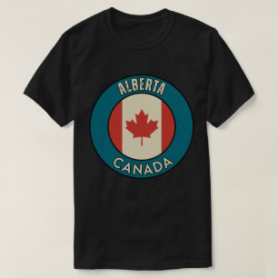 Camiseta Provincia de Alberta Canadá