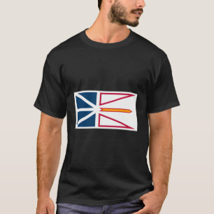 Camiseta Provincia de Bandera de Labrador de Terranova Cana