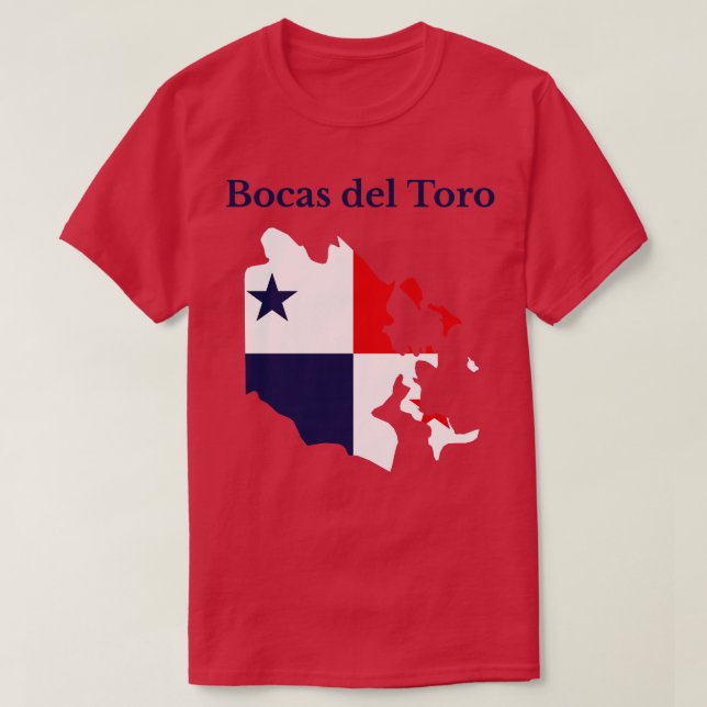Camiseta Provincia de Bocas del Toro (Diseño del anverso)