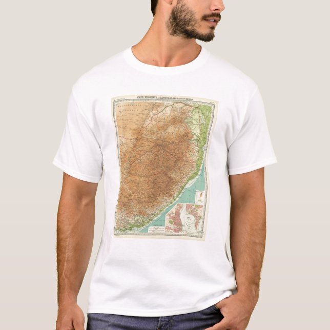 Camiseta Provincia de cabo, Transvaal, sección del este (Anverso)