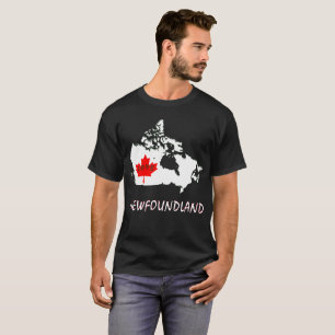 Camiseta Provincia de Canadá del personalizar de Terranova