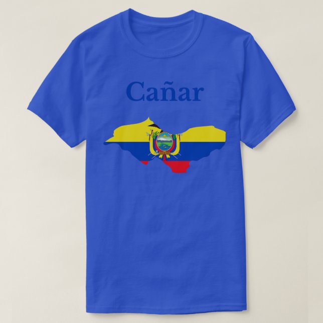 Camiseta Provincia de Canar Ecuador (Diseño del anverso)
