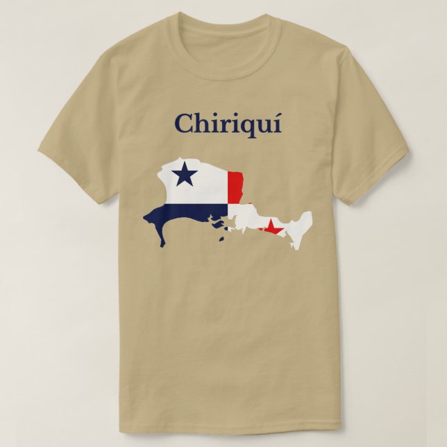 Camiseta Provincia de Chiriqui (Diseño del anverso)