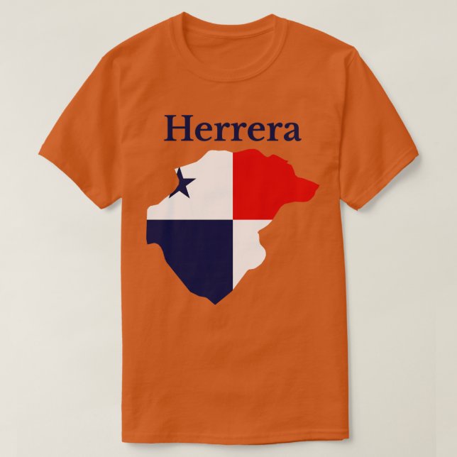 Camiseta Provincia de Herrera (Diseño del anverso)