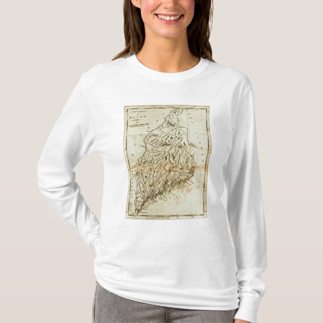 Camiseta Provincia de Maine (Anverso)
