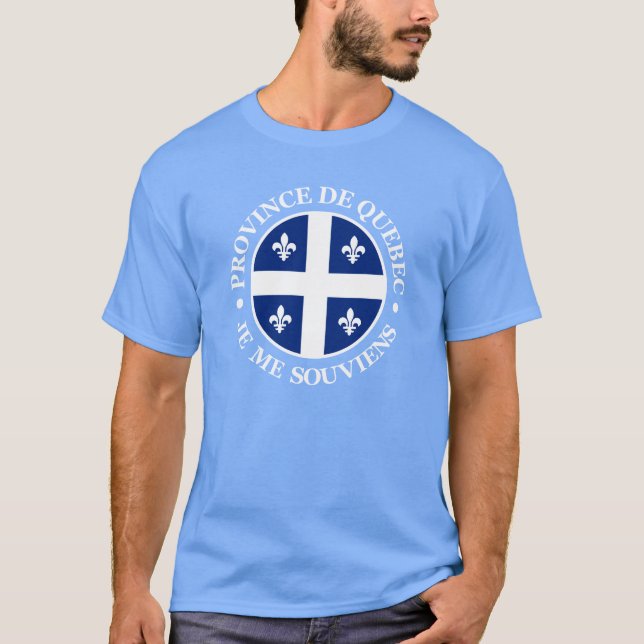 Camiseta Provincia de Quebec (Anverso)