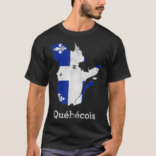 Camiseta Provincia de Quebec - Montreal Quebecois Francés