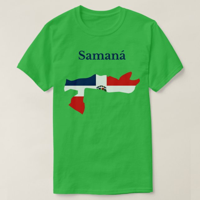 Camiseta Provincia de Samana (Diseño del anverso)