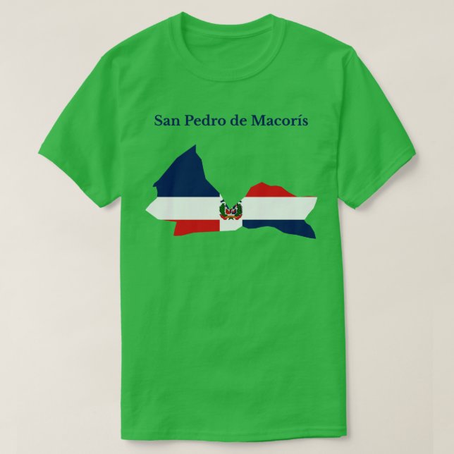 Camiseta Provincia de San Pedro de Macoris (Diseño del anverso)