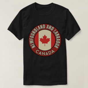 Camiseta Provincia de Terranova y Labrador Canadá