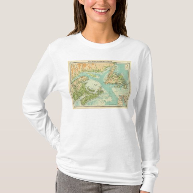Camiseta Provincias marítimas y Terranova (Anverso)