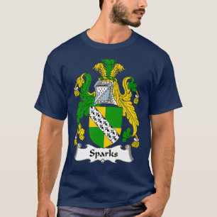 Camiseta Provoca escudo familiar de escudo de armas