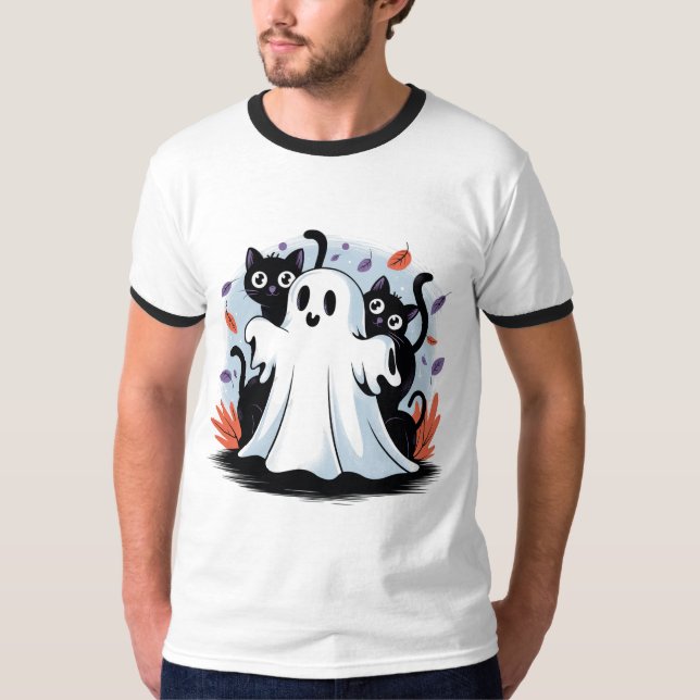 Camiseta Provocación nocturna de Halloween (Anverso)