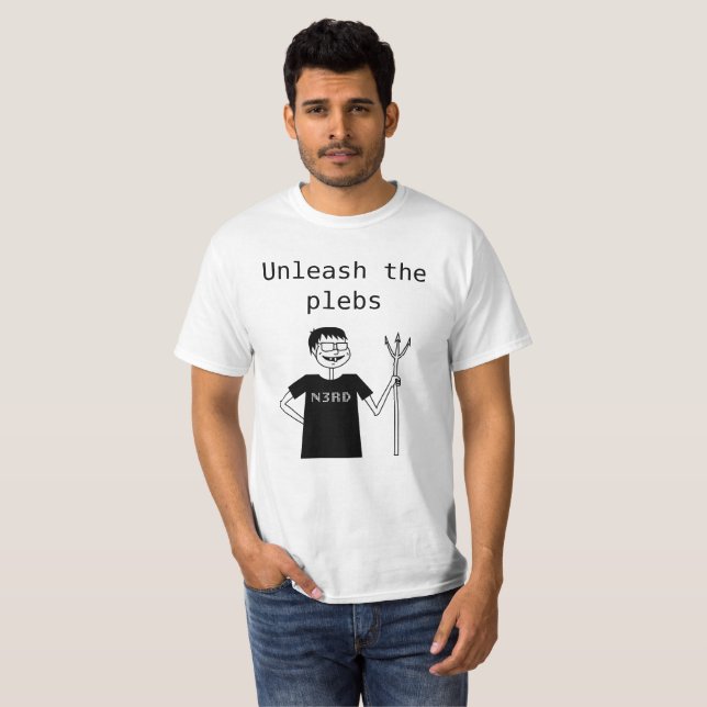 Camiseta ¡Provoque a las plebes! (Anverso completo)
