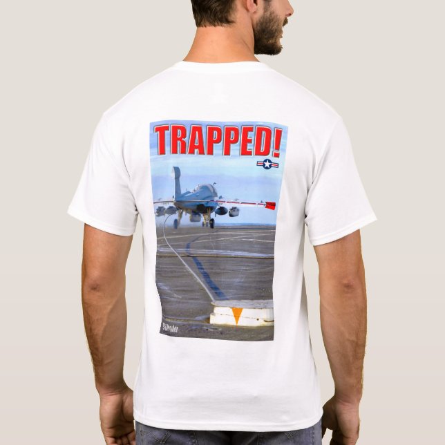 CAMISETA PROWLER EA-6B - ¡ATRAPADO! (Reverso)