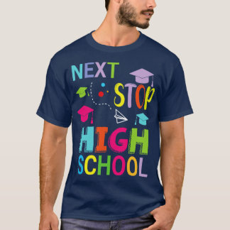Camiseta Próxima Escuela Secundaria Happy Class of School S
