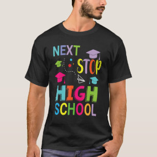 Camiseta Próxima Escuela Secundaria Happy Class of School S