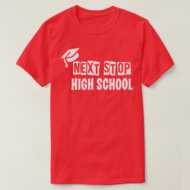 Camiseta Próxima graduación de 5º grado de secundaria (Diseño del anverso)