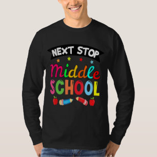 Camiseta Próxima graduación de la escuela primaria secundar