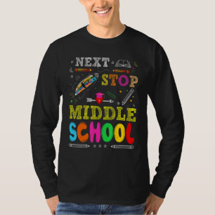 Camiseta Próxima graduación de la escuela primaria secundar