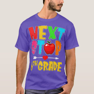 Camiseta Próxima parada 6º grado de la escuela de saludo de