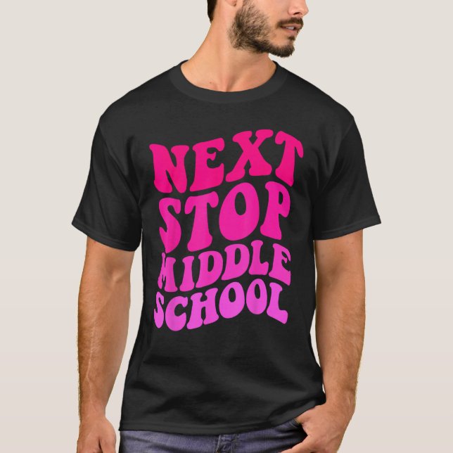 Camiseta Próxima parada de graduado de escuela primaria sec (Anverso)