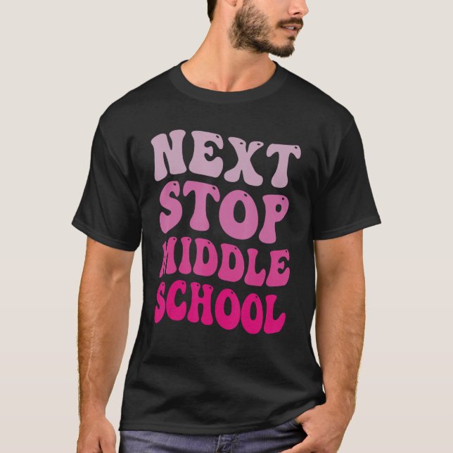 Camiseta Próxima parada de graduado de escuela primaria sec (Anverso)