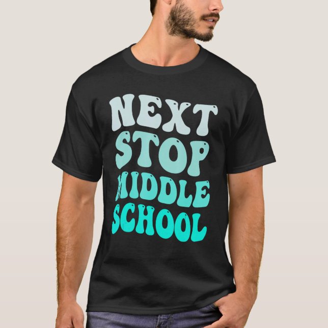 Camiseta Próxima parada de graduado de escuela primaria sec (Anverso)