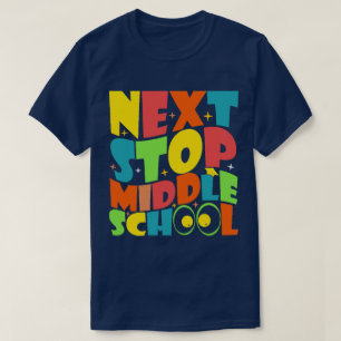 Camiseta Próxima parada Divertida en la escuela secundaria 