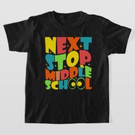 Camiseta Próxima parada Divertida en la escuela secundaria