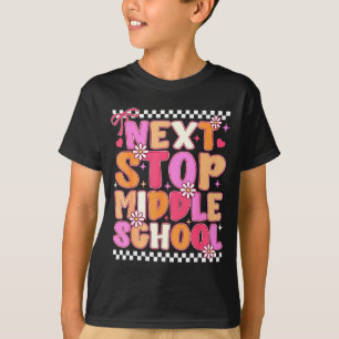 Camiseta Próxima parada escuela media genial escuela primar