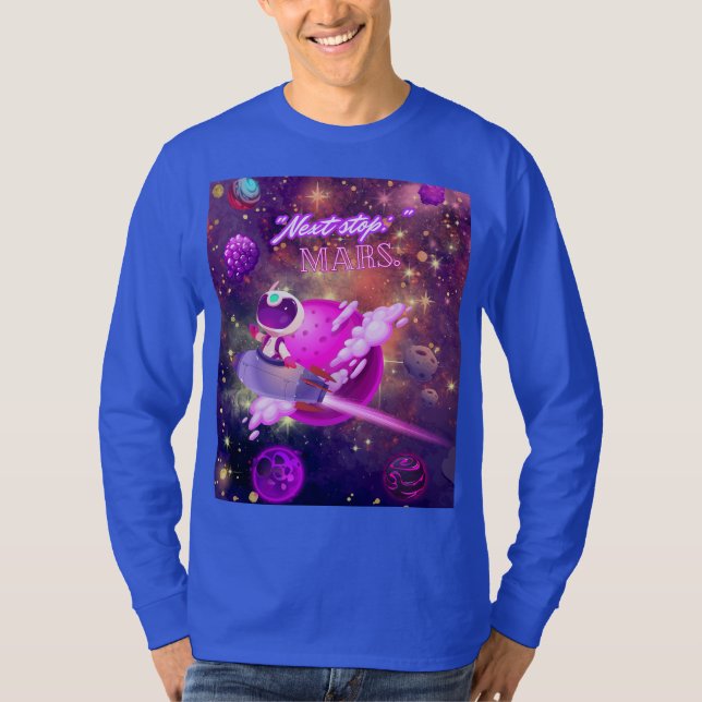 Camiseta Próxima parada Marte (Anverso)