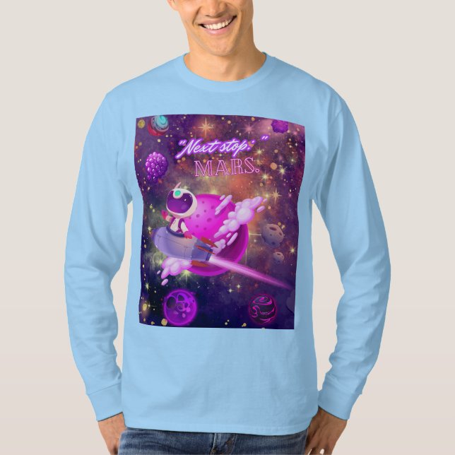 Camiseta Próxima Parada Marte (Anverso)