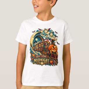 Camiseta Próxima Parada Tren Calabaza de Medianoche