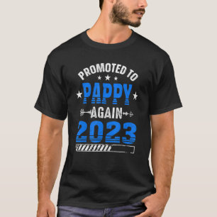 Camiseta Próximamente papas para hombres promovidos a Pappy