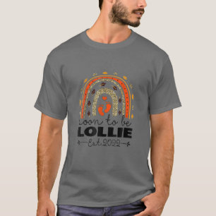 Camiseta Próximamente será Lollie Est 2022 Funny's Day Leop