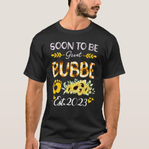 Camiseta Próximamente será un gran Bubbe el Día de la Madre