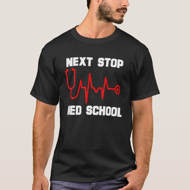 Camiseta Próximo fallecimiento de la Escuela de Medicina Me (Anverso)