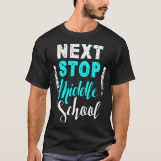 Camiseta Próximo Fin A La Escuela Media Para Ir A La Escuel